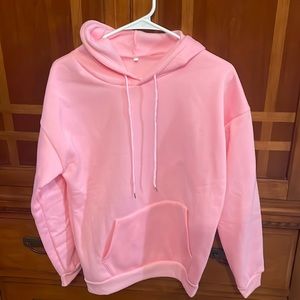 Shein pink hoodie